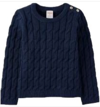 Toddler Hooded Chunky Knit Cardigan