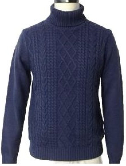 Men's Slub Yarn Melange Raglan Sweater